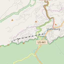 Map of Ober Gatlinburg