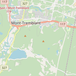 Map of Mont Tremblant