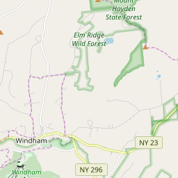 Map of Windham Mountain