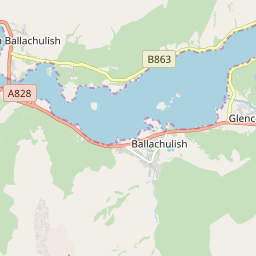 Map of Glencoe
