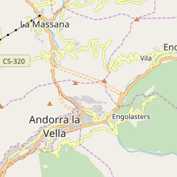 Map of Vallnord