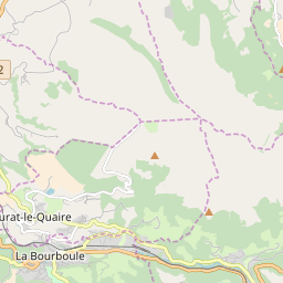 Map of La Bourboule