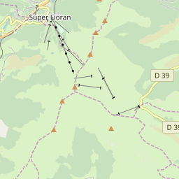 Map of Le Lioran