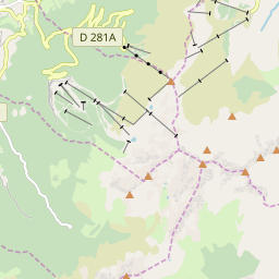 Map of Les 7 Laux Prapoutel