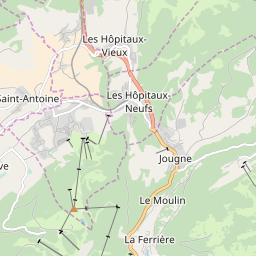 Map of Métabief - Mont d'Or