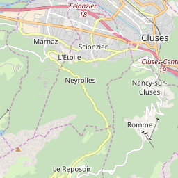 Map of Grand Massif
