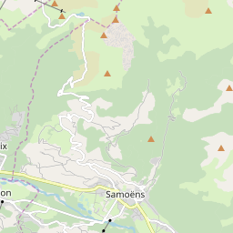 Map of Samoëns