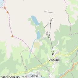 Map of Aussois