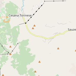 Map of San Sicario