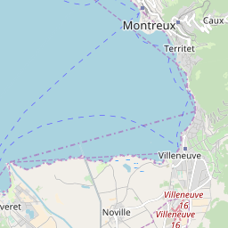 Map of Montreux