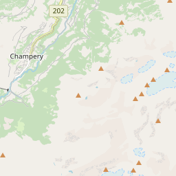 Map of Champéry