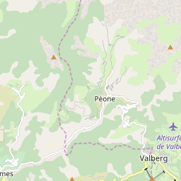 Map of Valberg