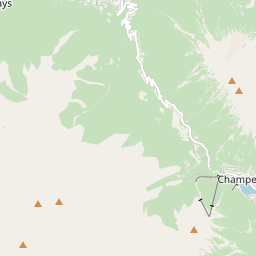 Map of Champex-Lac