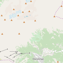 Map of Ovronnaz