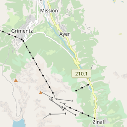 Map of Grimentz