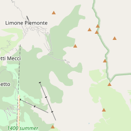 Map of Limone Piemonte