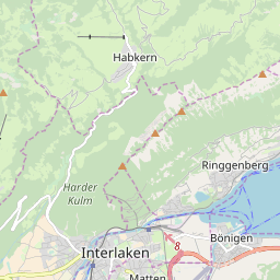 Map of Interlaken