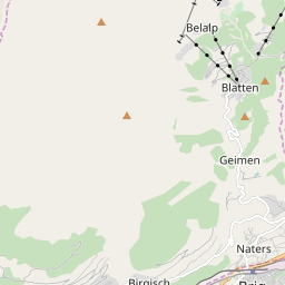 Map of Aletsch