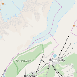 Map of Bettmeralp