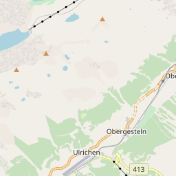 Map of Goms / Obergoms