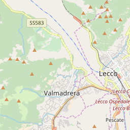 Map of Lecco