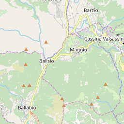 Map of Barzio