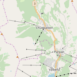 Map of Churwalden