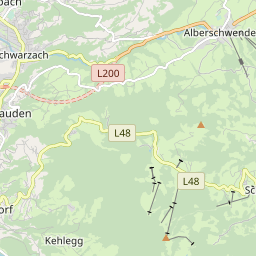 Map of Alberschwende