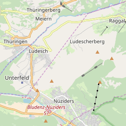 Map of Bludenz