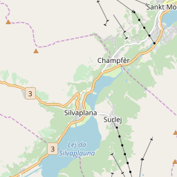 Map of St. Moritz
