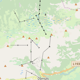 Map of Damüls