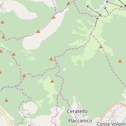 Map of Monte Pora