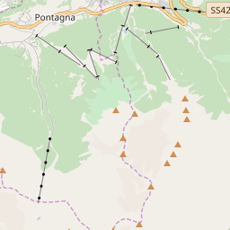 Map of Ponte di Legno