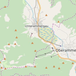 Map of Oberammergau