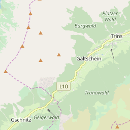 Map of Steinach am Brenner / Gschnitz