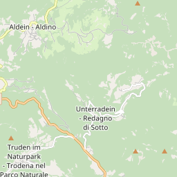 Map of Val di Fiemme
