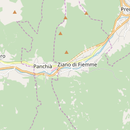 Map of Predazzo