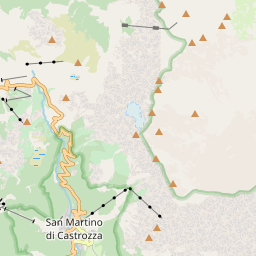 Map of San Martino di Castrozza