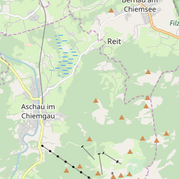 Map of Chiemgau (Aschau)