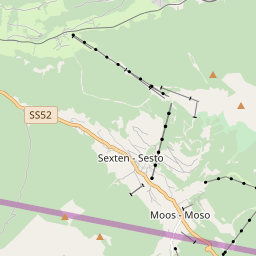 Map of Sexten / Sesto