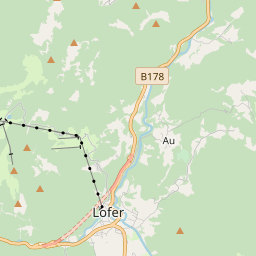 Map of Lofer