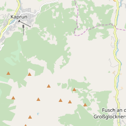 Map of Kaprun