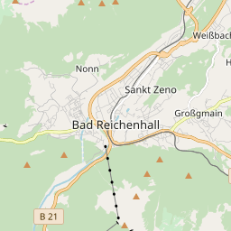 Map of Berchtesgadener Land