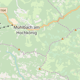 Map of Mühlbach am Hochkönig