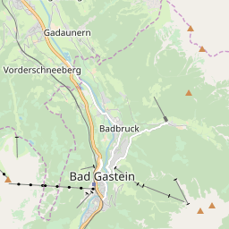 Map of Gastein