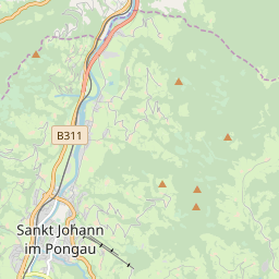Map of St Johann im Pongau