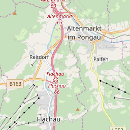 Map of Flachau