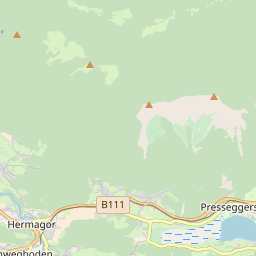 Map of Nassfeld Hermagor