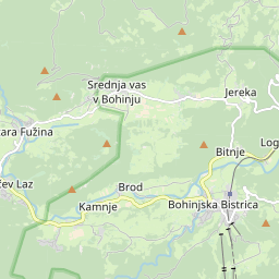 Map of Bohinj