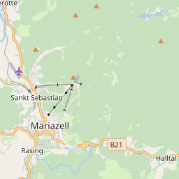 Map of Mariazell